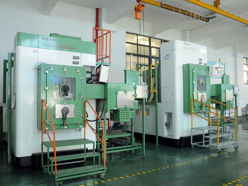 Thousands of production molds in warehouse