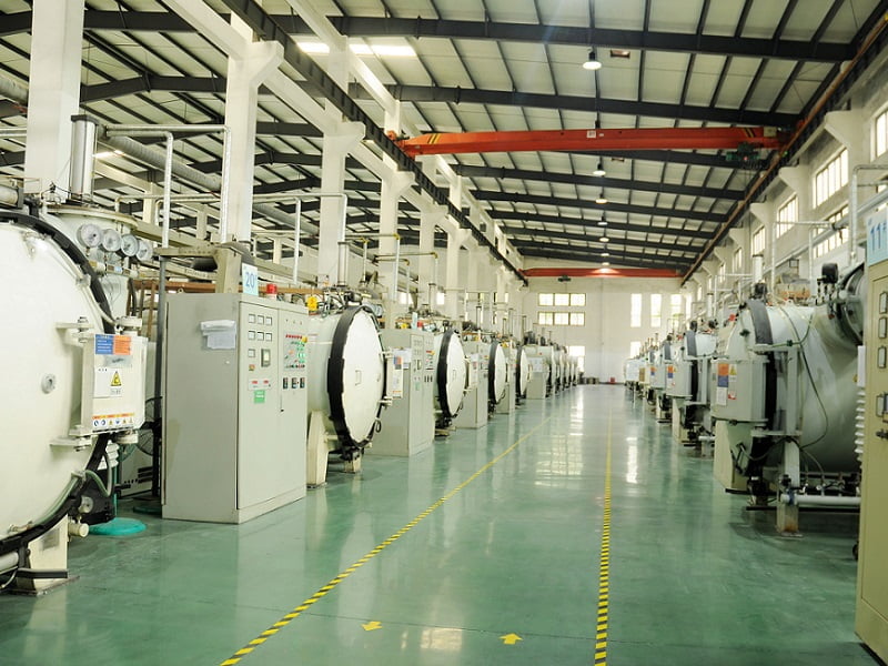 Skyup Magnetics sintering workshop -- NdFeB magnet production facility